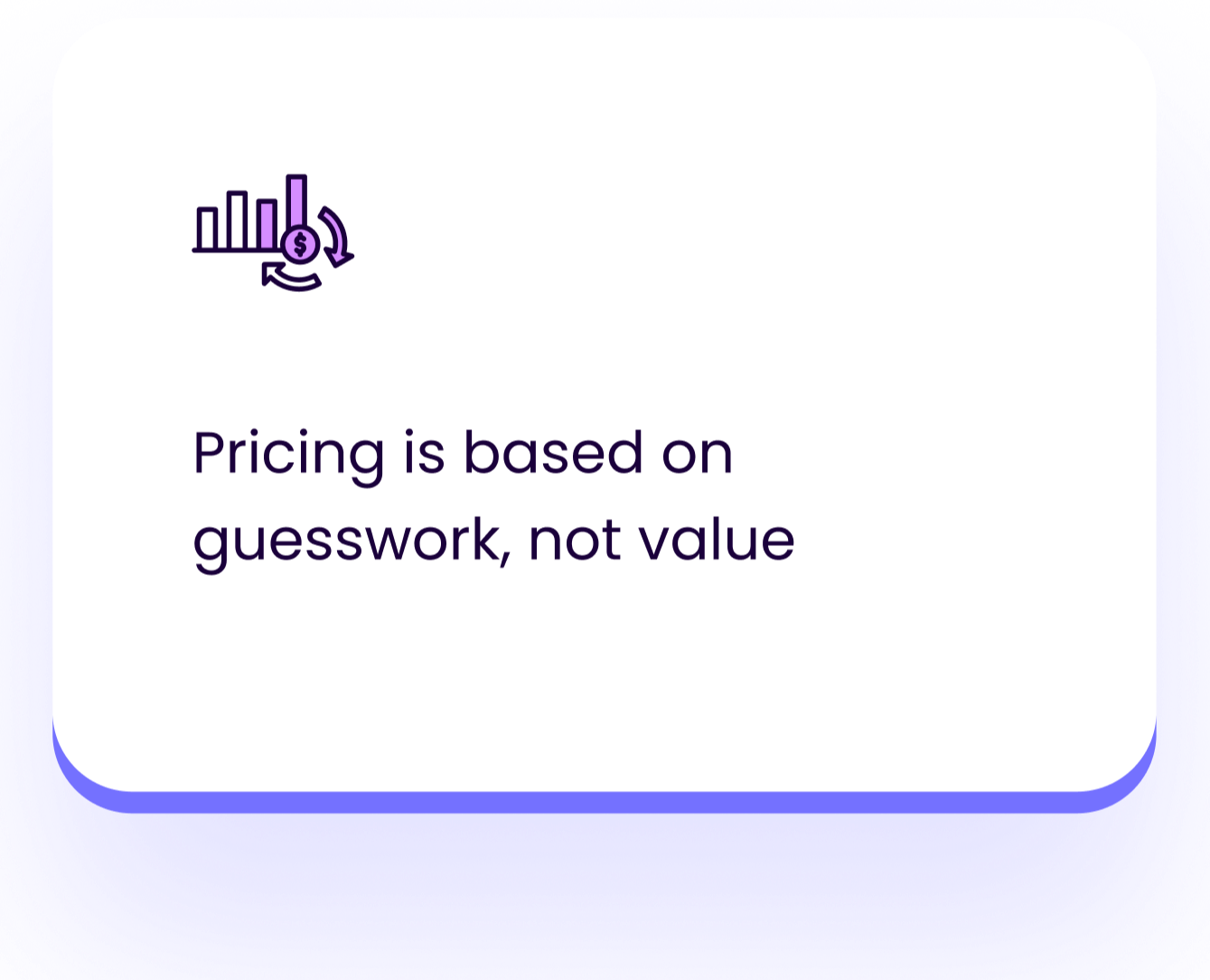 OM - Pricing based on guesswork