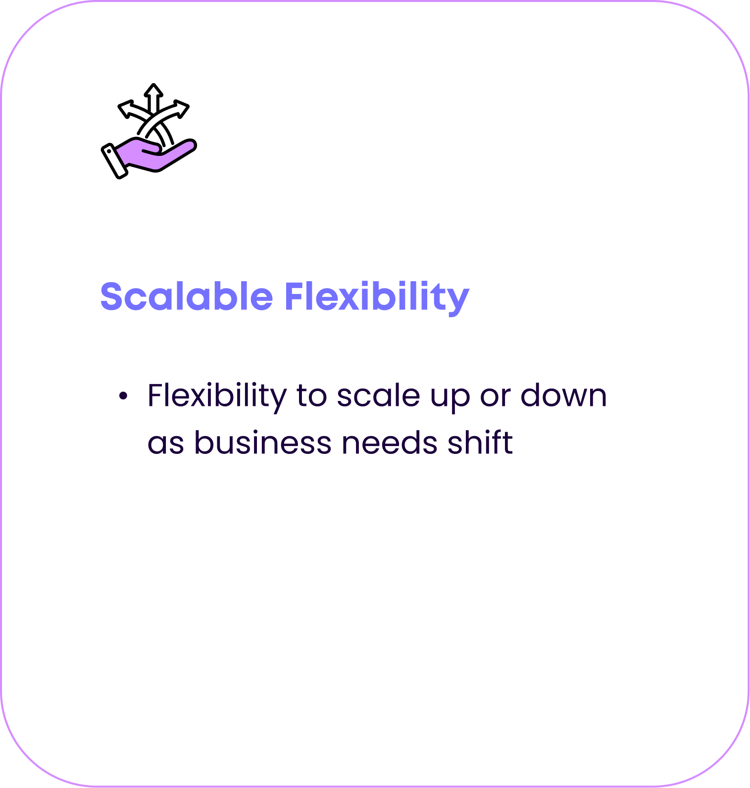 OM - Scalable Flexibility
