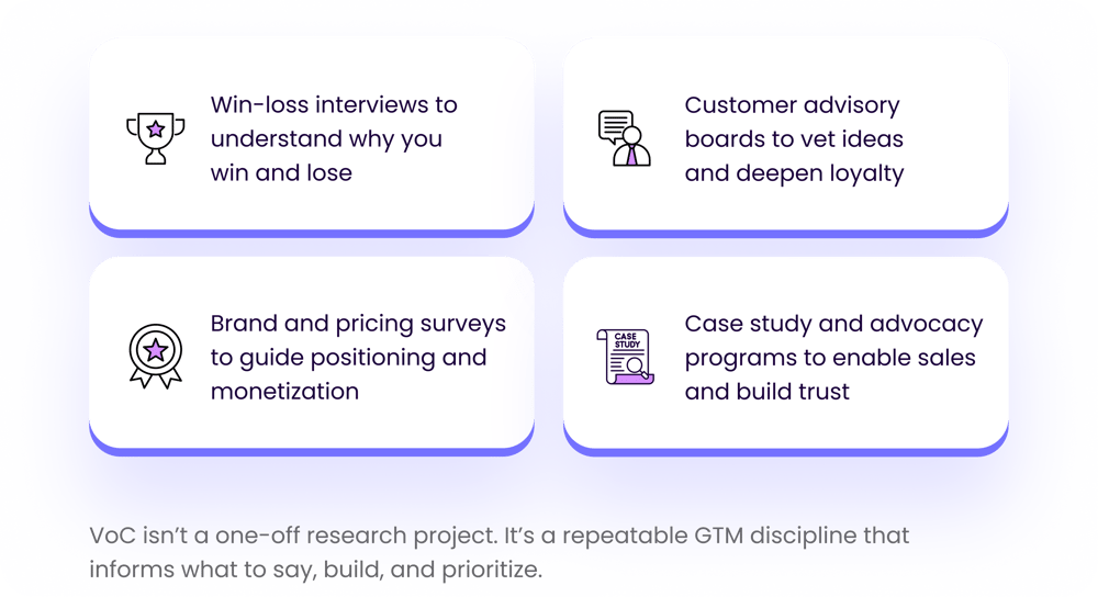 OM - Voice of Customer