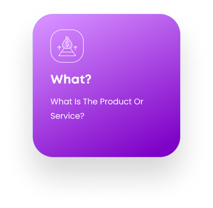 What is the product or service?